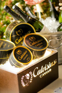Caviale calvisius su ghiaccio