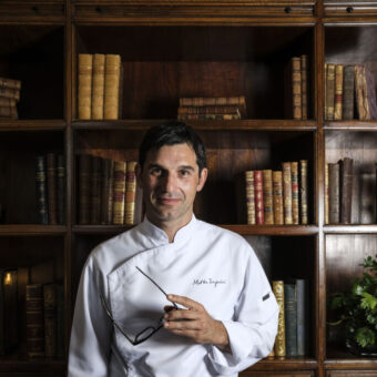 ritratto dello chef Matteo Temperini